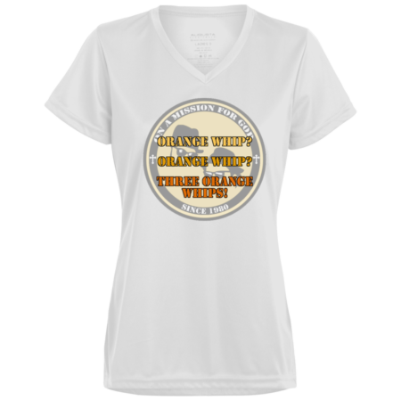 Orange Whip? 1790 Ladies’ Moisture-Wicking V-Neck Tee